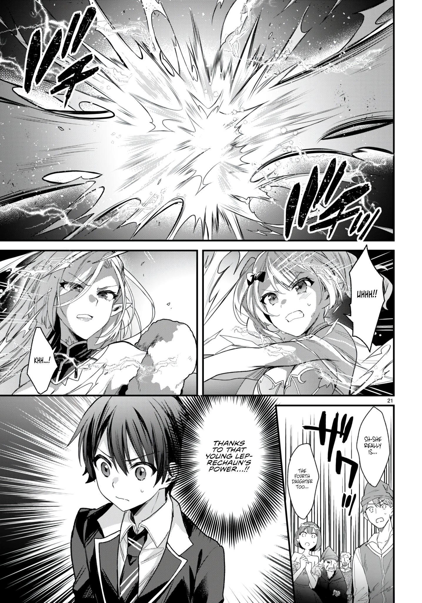The Four Sisters (Elves) Wait For The Night Chapter 21 - Page 22