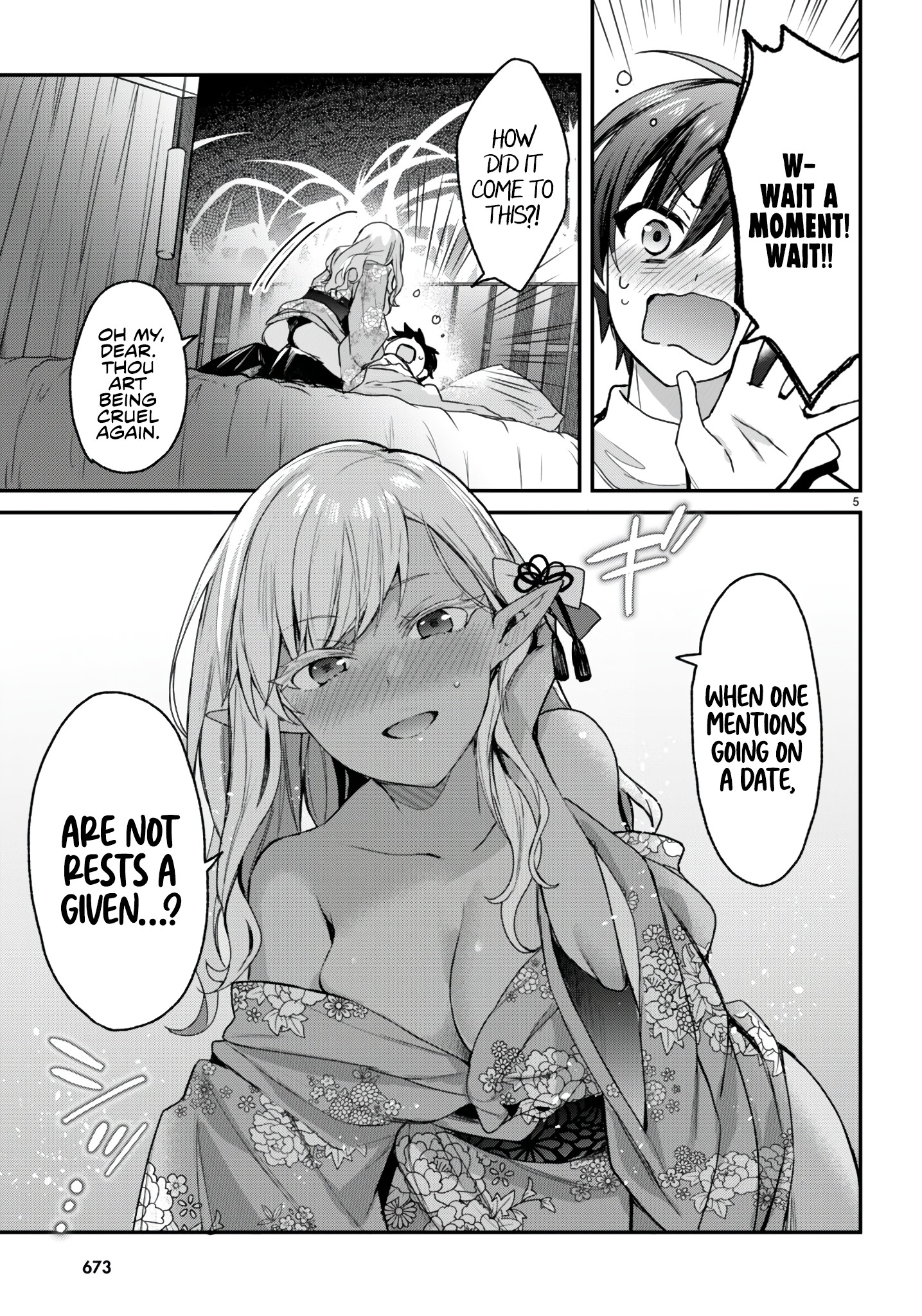 The Four Sisters (Elves) Wait For The Night Chapter 22 - Page 13