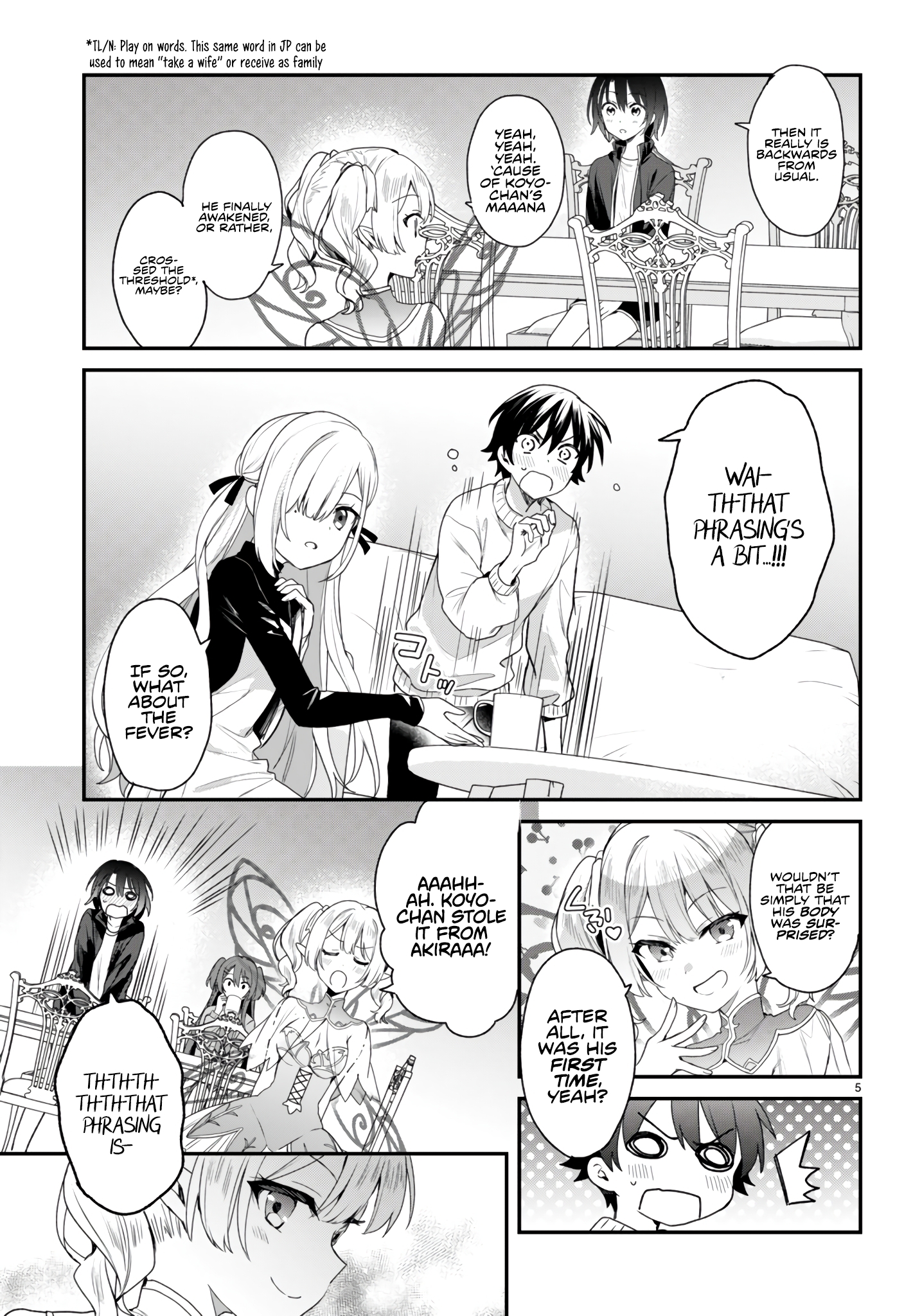 The Four Sisters (Elves) Wait For The Night Chapter 25 - Page 6