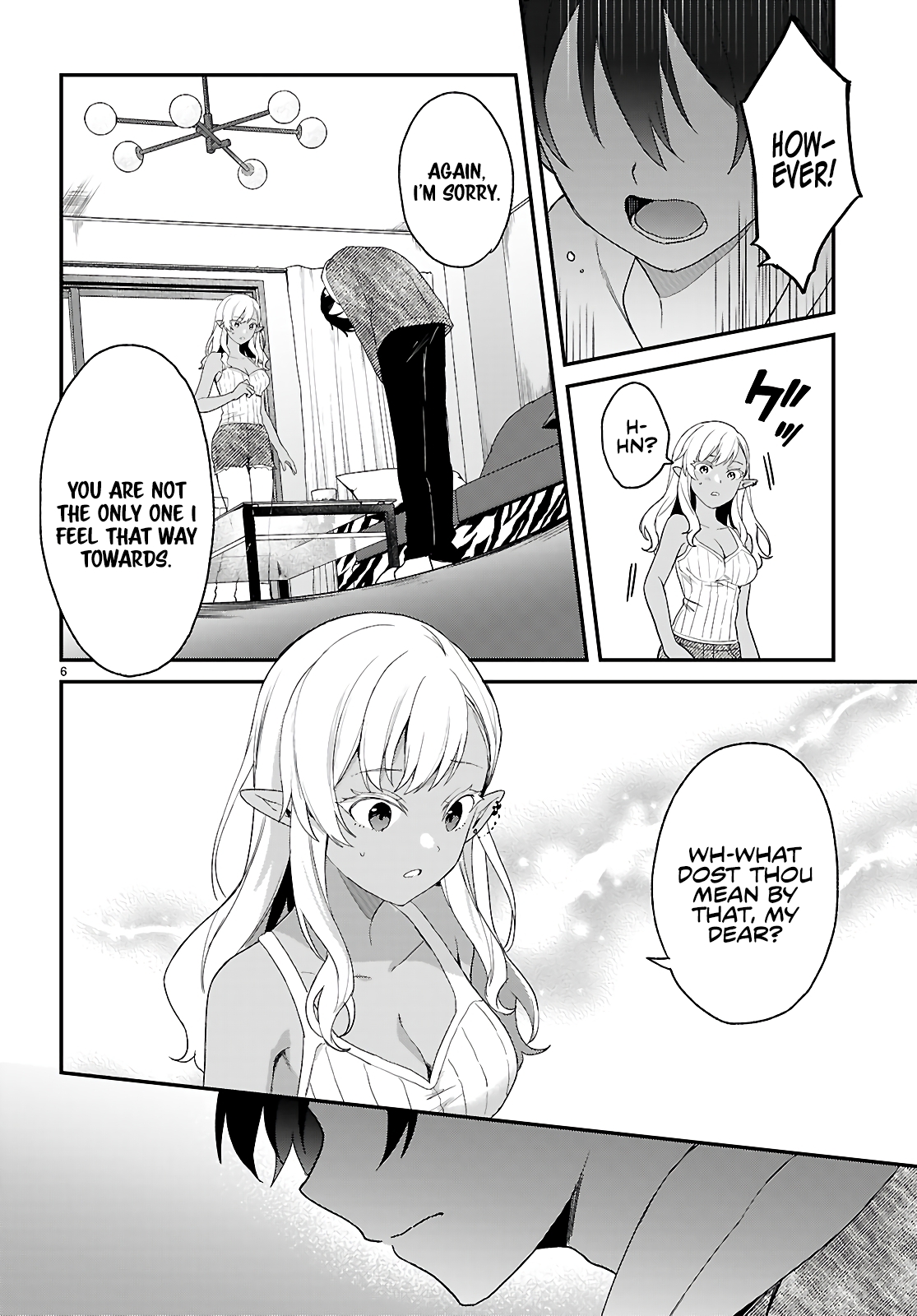 The Four Sisters (Elves) Wait For The Night Chapter 32 - Page 7