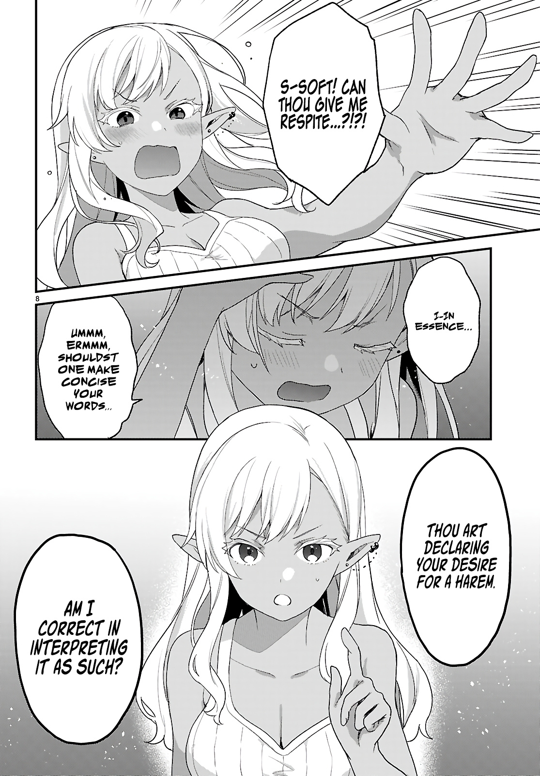 The Four Sisters (Elves) Wait For The Night Chapter 32 - Page 9