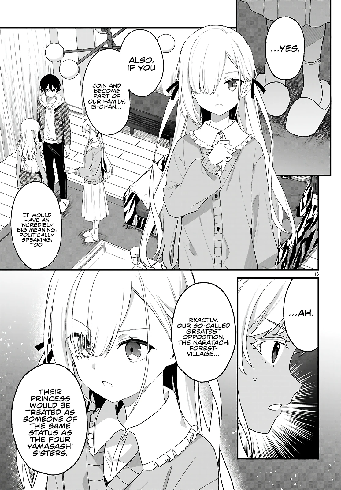 The Four Sisters (Elves) Wait For The Night Chapter 32 - Page 4