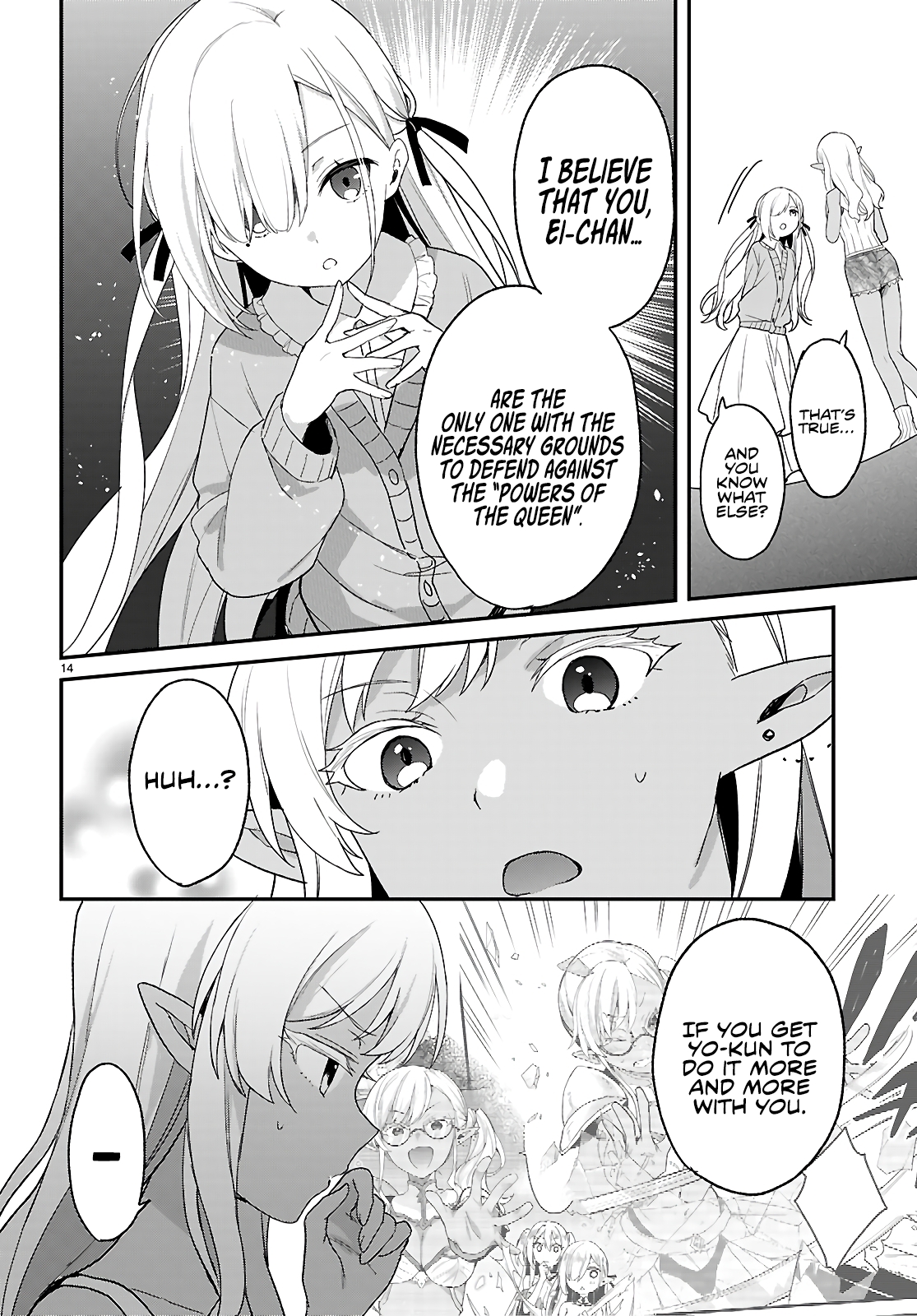 The Four Sisters (Elves) Wait For The Night Chapter 32 - Page 15