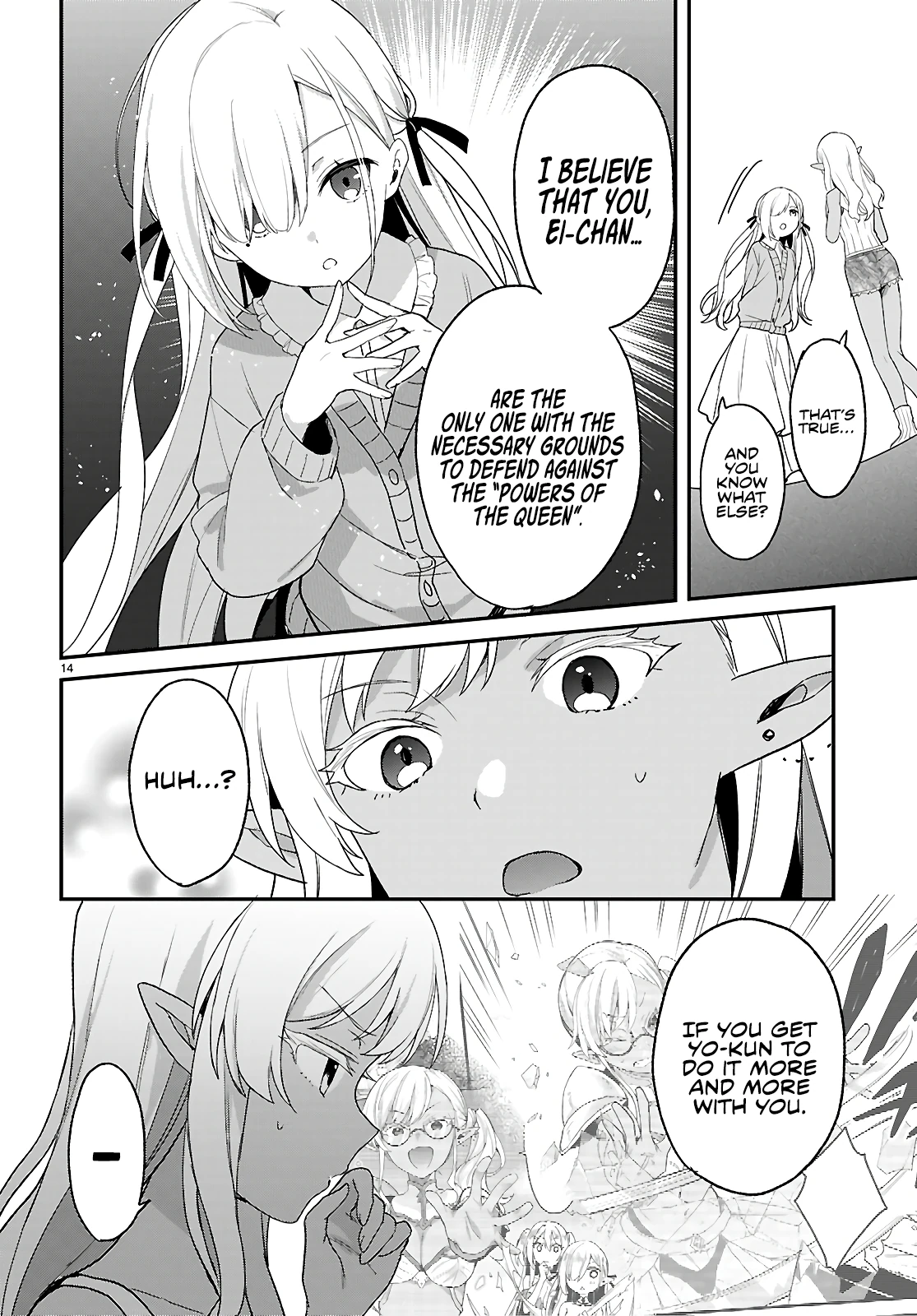 The Four Sisters (Elves) Wait For The Night Chapter 32 - Page 5