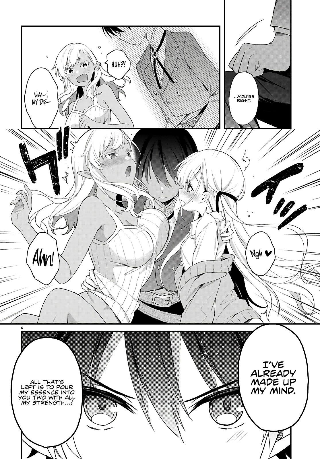 The Four Sisters (Elves) Wait For The Night Chapter 33 - Page 5