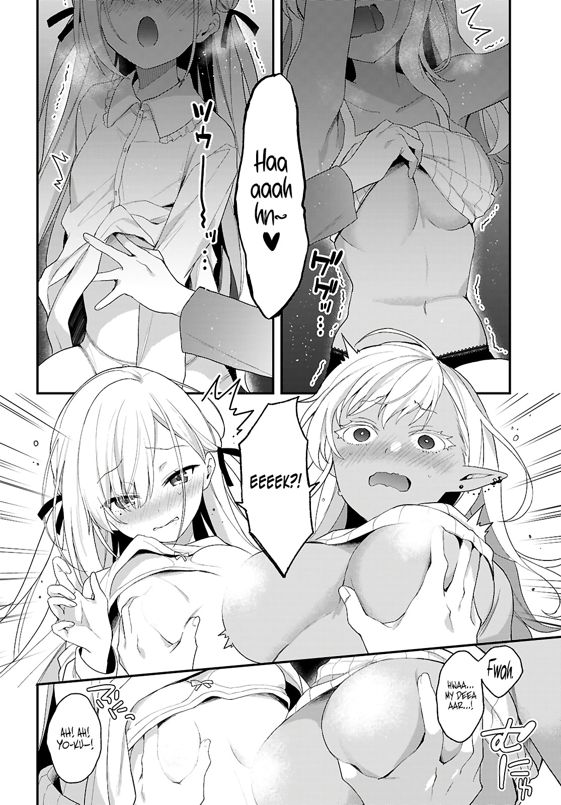 The Four Sisters (Elves) Wait For The Night Chapter 33 - Page 7