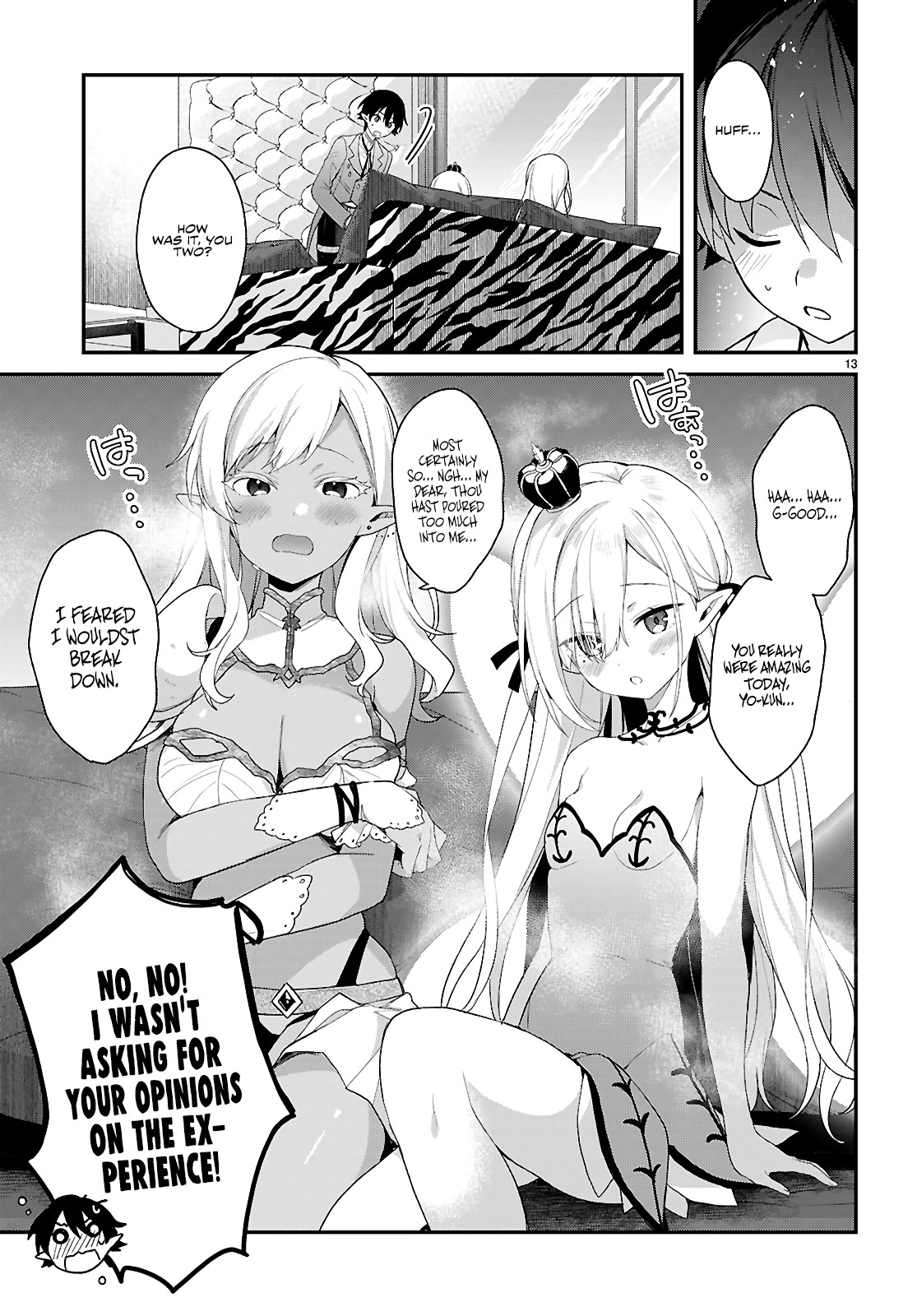 The Four Sisters (Elves) Wait For The Night Chapter 33 - Page 14