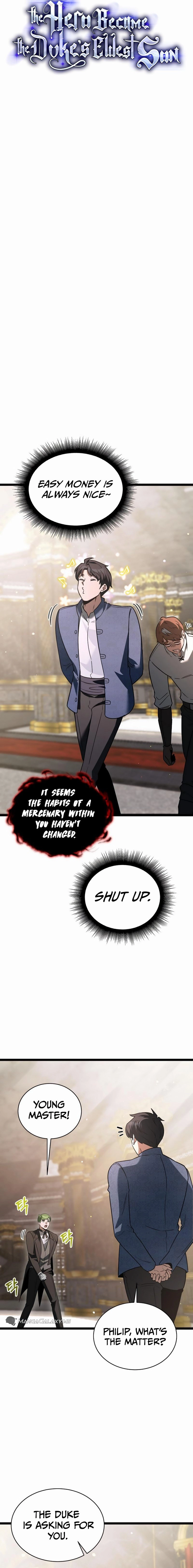 The Hero Became the Duke's Eldest Son Chapter 8 - Page 3