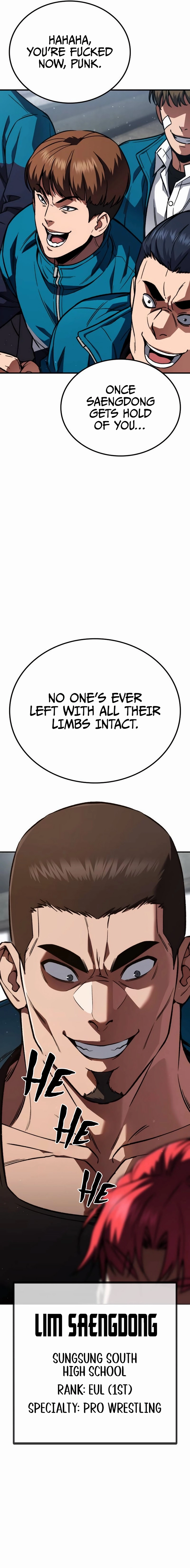 The Hero Defeats the Bullies Chapter 3 - Page 14