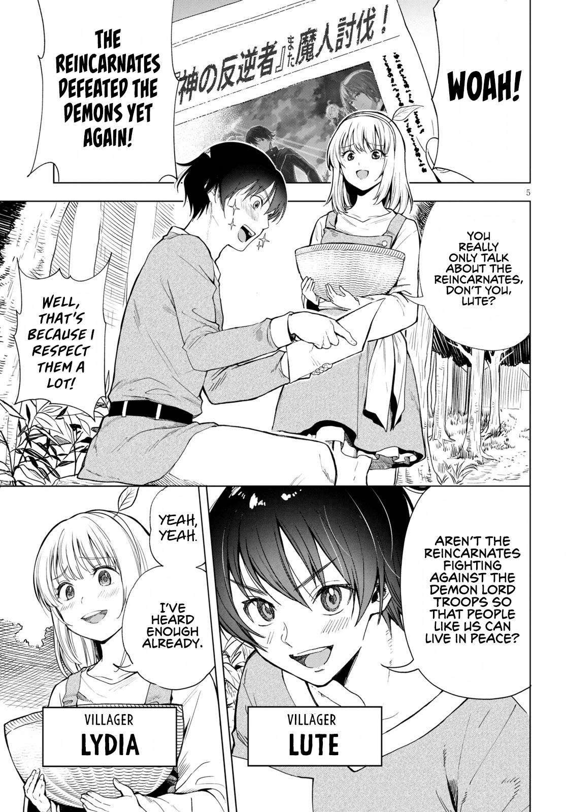 The Killer of the Reincarnated: Cheat Slayer Chapter 1 - Page 4