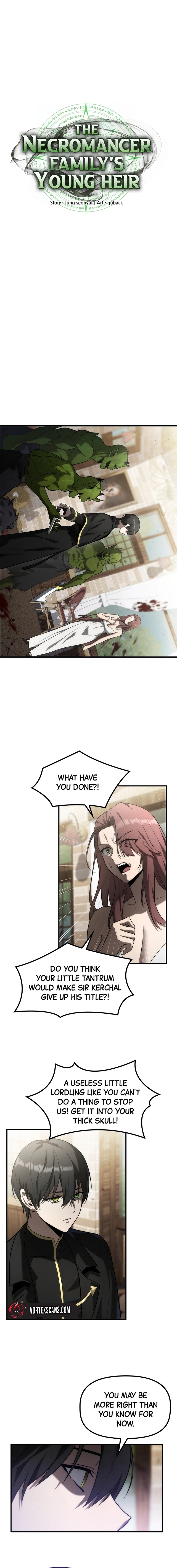 The Necromancer Familys Young Heir Chapter 12 - Page 11