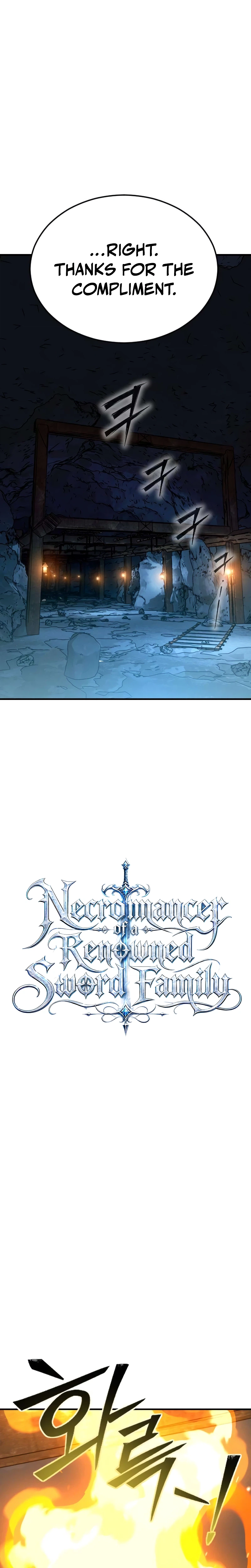 The Necromancer of a Renowned Sword Family Chapter 10 - Page 18