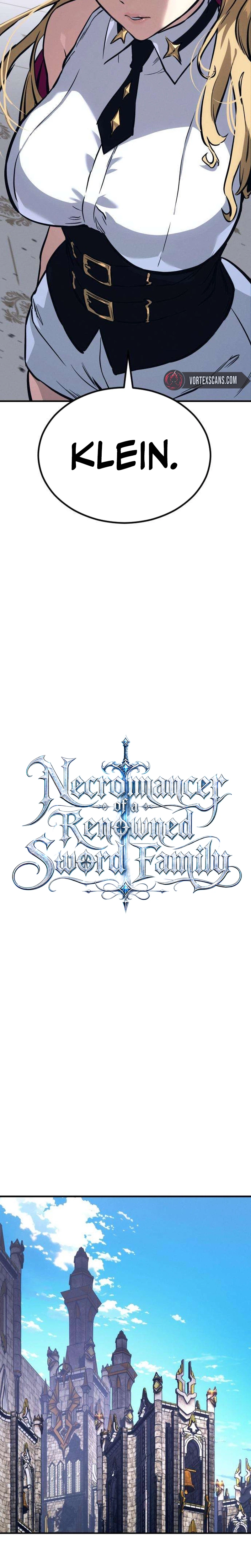 The Necromancer of a Renowned Sword Family Chapter 19 - Page 2