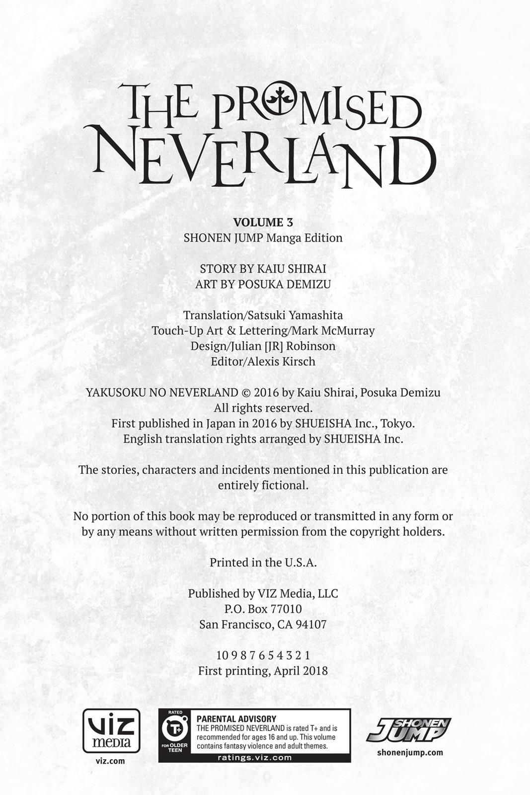 The Promised Neverland Chapter 17 - Page 3