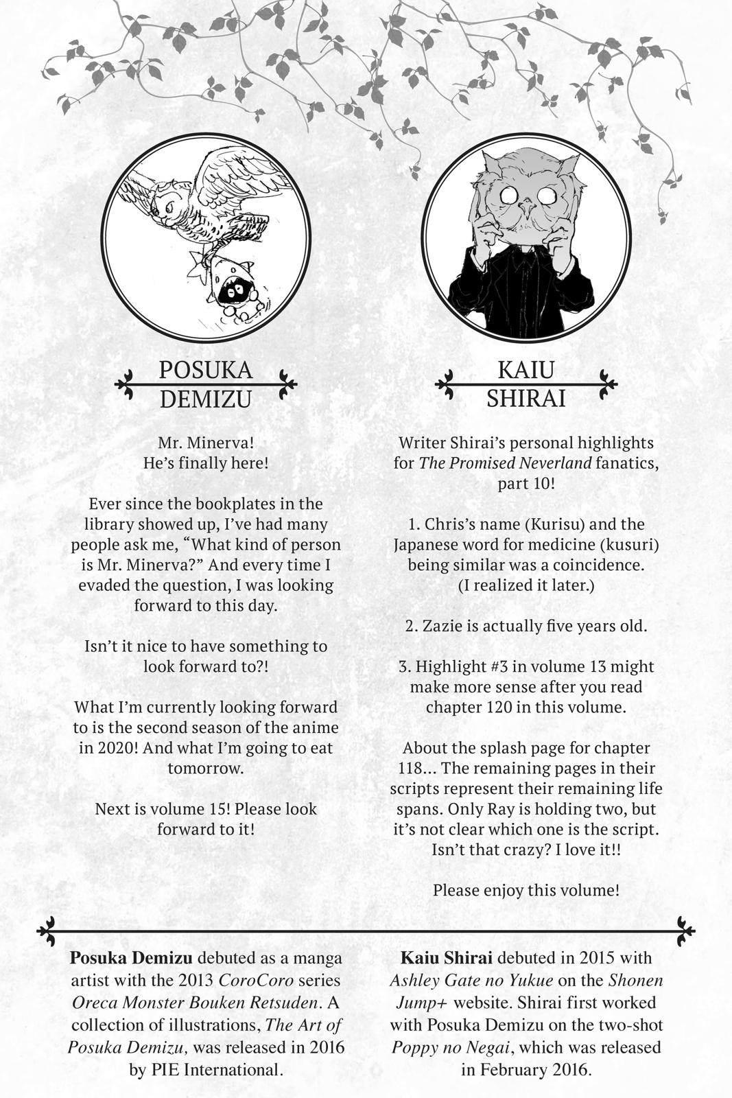 The Promised Neverland Chapter 116 - Page 2