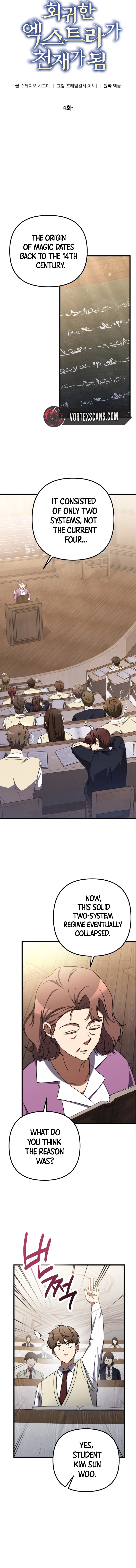 The Regressed Extra Becomes a Genius Chapter 4 - Page 6