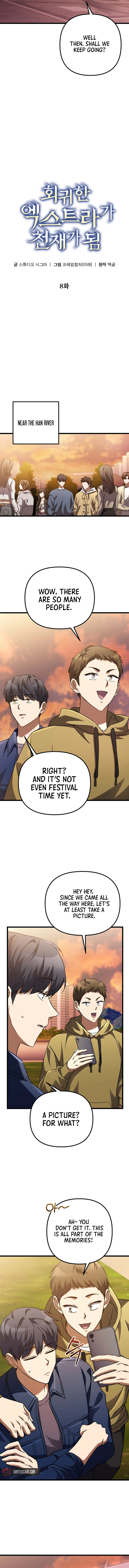 The Regressed Extra Becomes a Genius Chapter 8 - Page 8