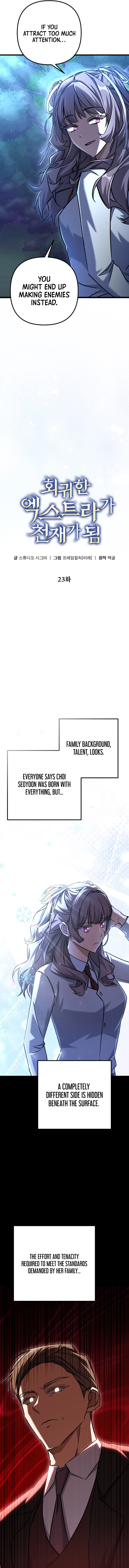 The Regressed Extra Becomes a Genius Chapter 23 - Page 3