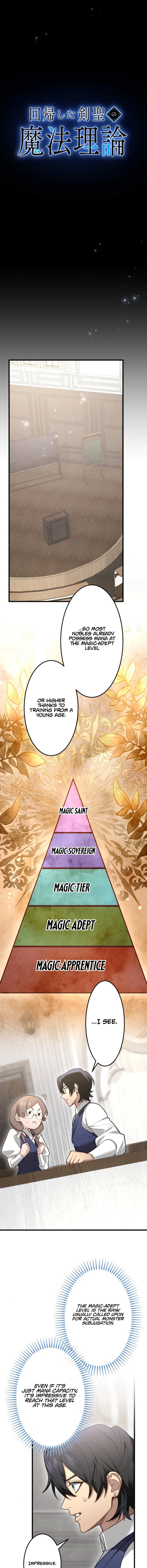 The Regressed Sword Saint's Magic Theory Chapter 12 - Page 4
