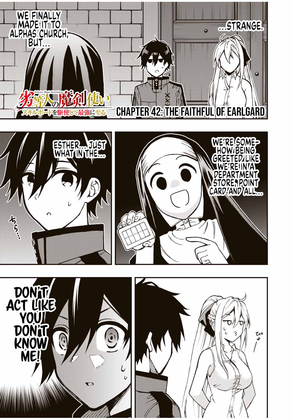 The Reincarnated Inferior Magic Swordsman Chapter 42 - Page 3