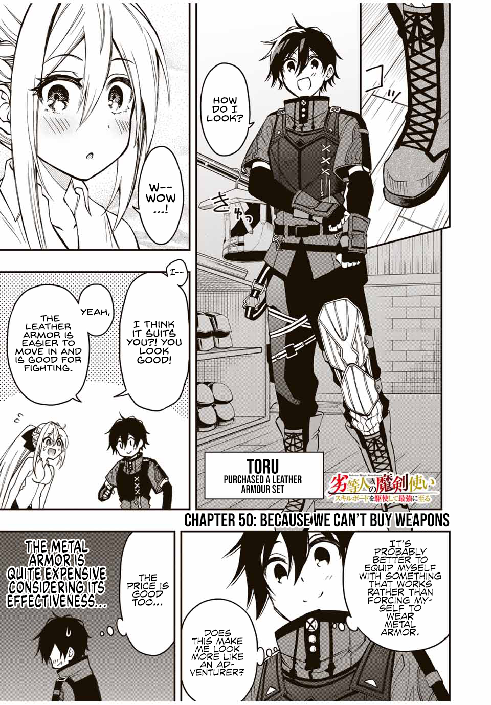 The Reincarnated Inferior Magic Swordsman Chapter 50 - Page 3