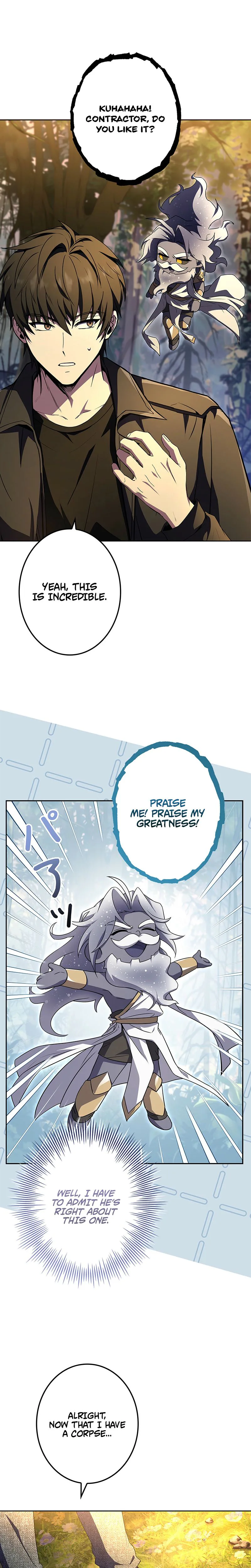 The Saint Levels Up Through Necromancy Chapter 3 - Page 16