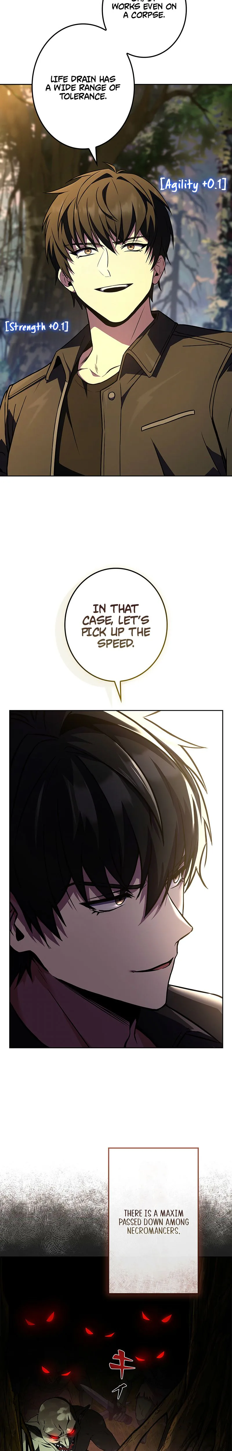 The Saint Levels Up Through Necromancy Chapter 3 - Page 29