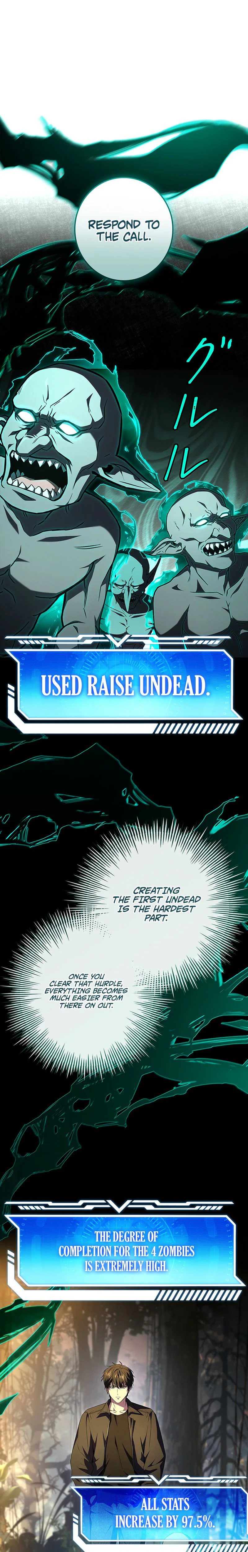 The Saint Levels Up Through Necromancy Chapter 3 - Page 31