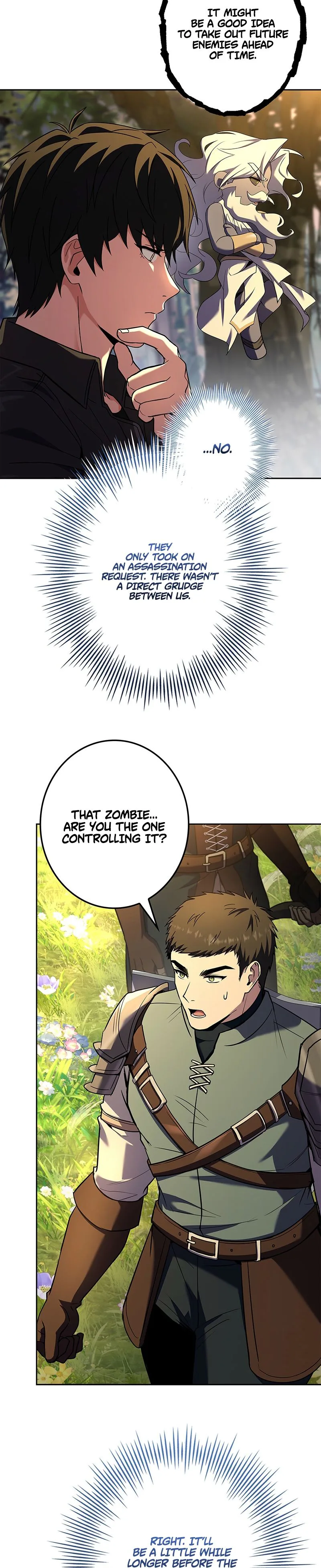 The Saint Levels Up Through Necromancy Chapter 4 - Page 3