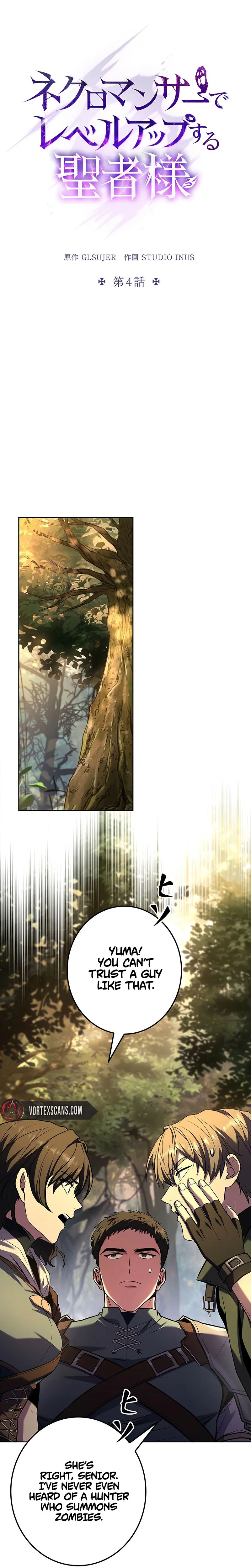The Saint Levels Up Through Necromancy Chapter 4 - Page 7