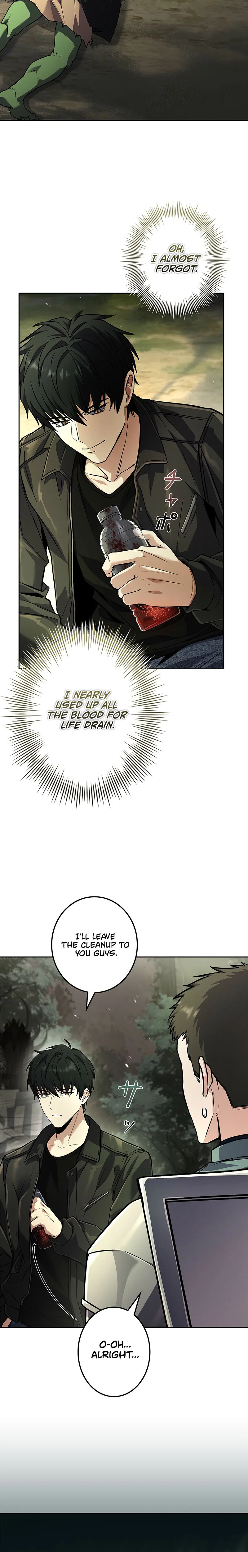 The Saint Levels Up Through Necromancy Chapter 5 - Page 8