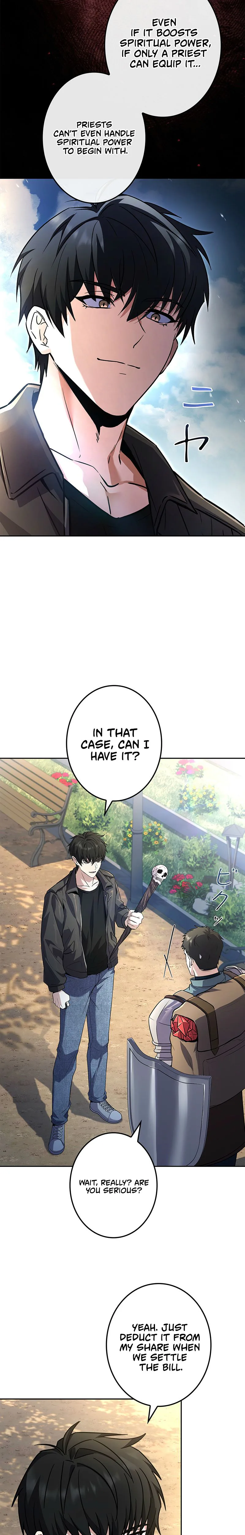 The Saint Levels Up Through Necromancy Chapter 5 - Page 17