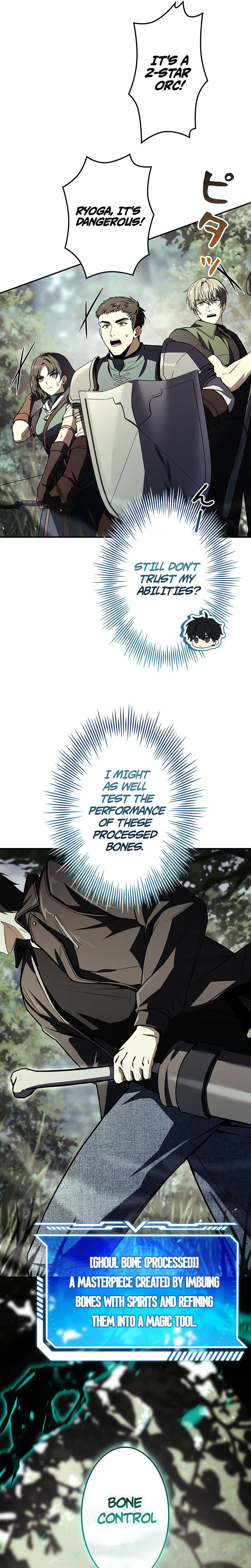 The Saint Levels Up Through Necromancy Chapter 7 - Page 25