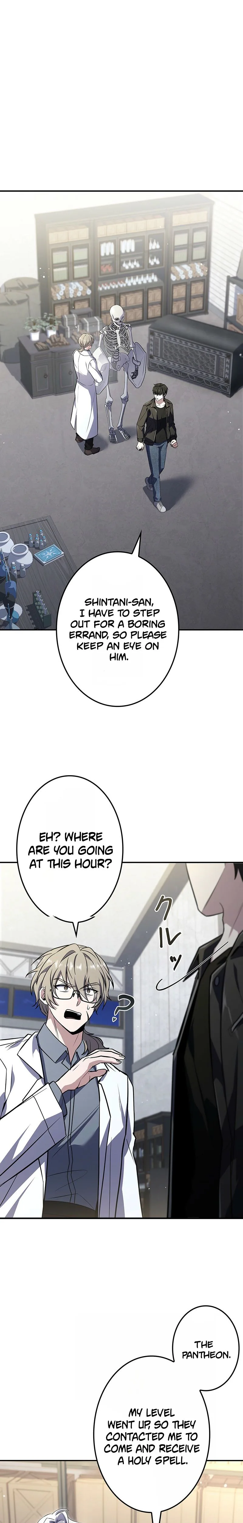 The Saint Levels Up Through Necromancy Chapter 10 - Page 35