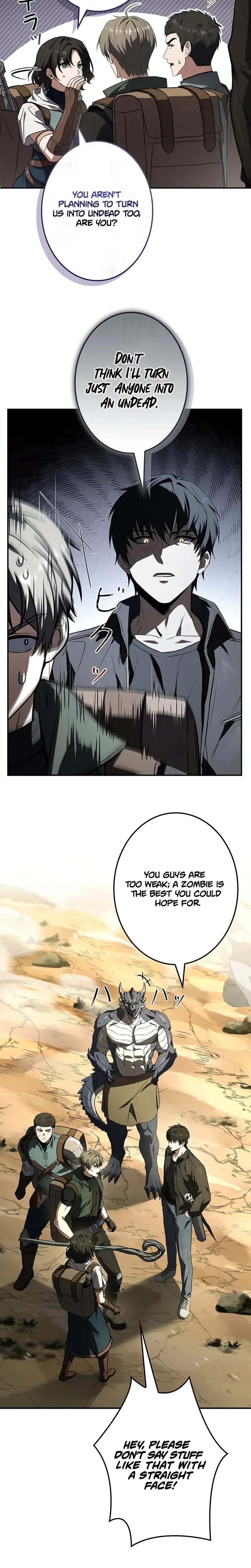 The Saint Levels Up Through Necromancy Chapter 15 - Page 3