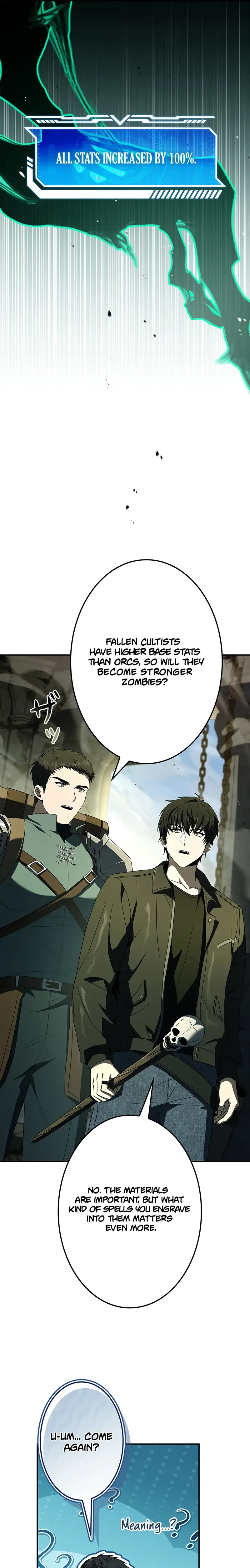 The Saint Levels Up Through Necromancy Chapter 15 - Page 25