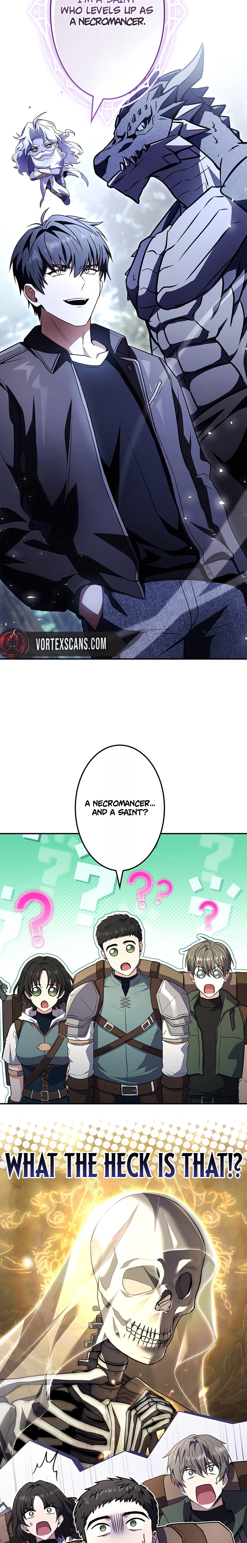 The Saint Levels Up Through Necromancy Chapter 23 - Page 11