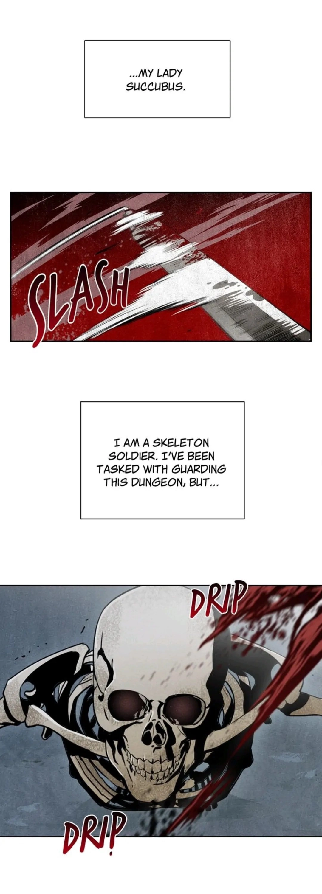 The Skeleton Soldier Failed to Defend the Dungeon Chapter 1 - Page 4
