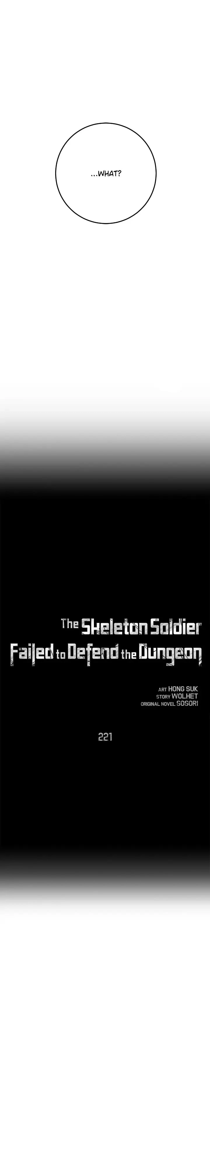 The Skeleton Soldier Failed to Defend the Dungeon Chapter 221 - Page 13