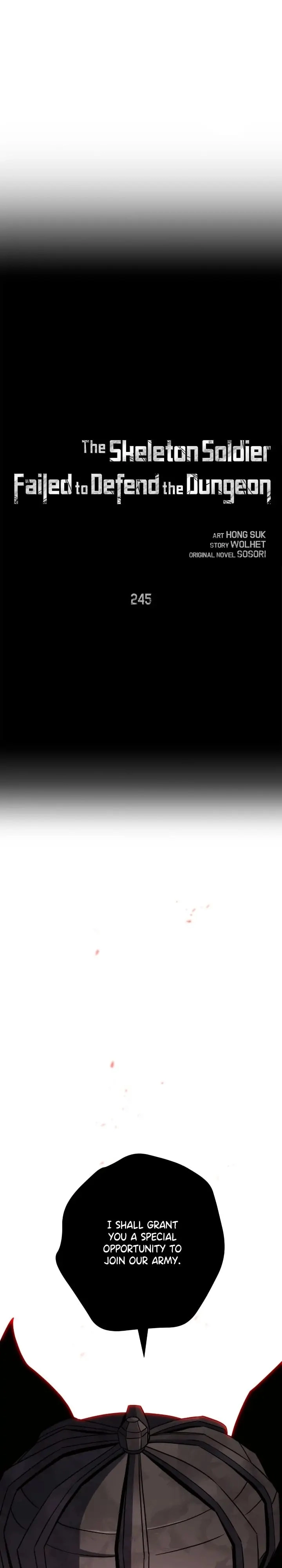 The Skeleton Soldier Failed to Defend the Dungeon Chapter 245 - Page 12