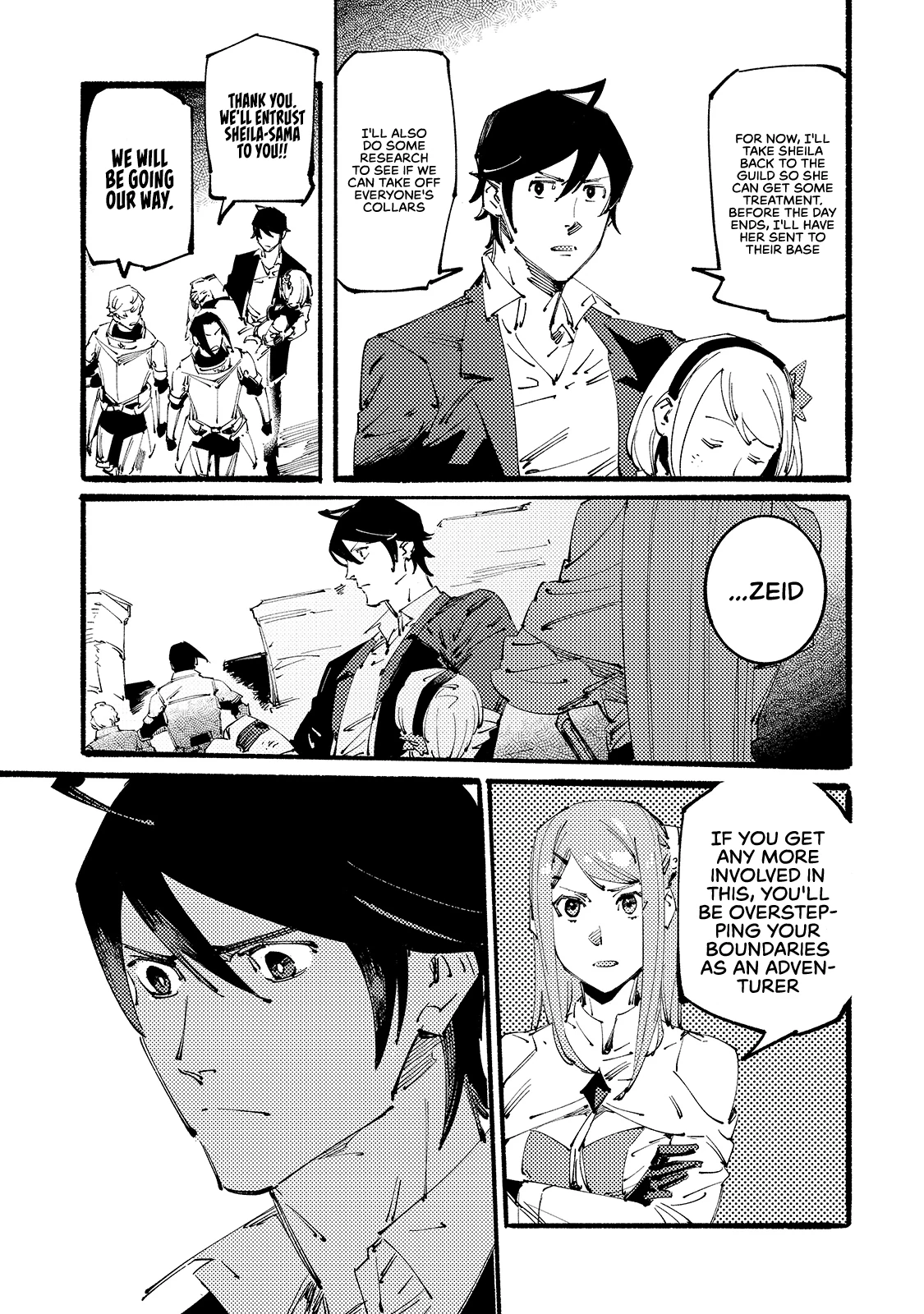 The Slave of the Black Knights Chapter 9 - Page 3