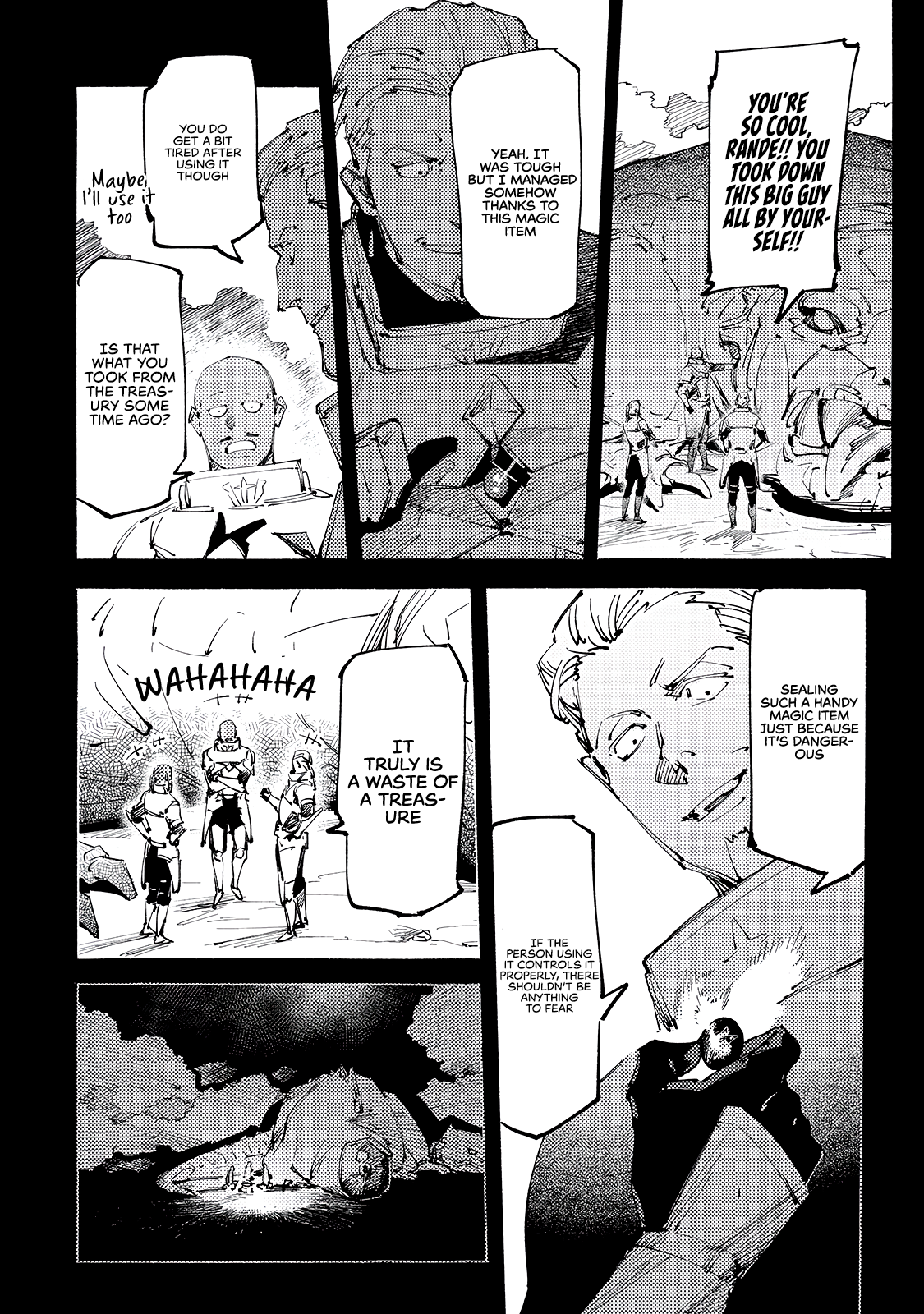 The Slave of the Black Knights Chapter 11 - Page 9
