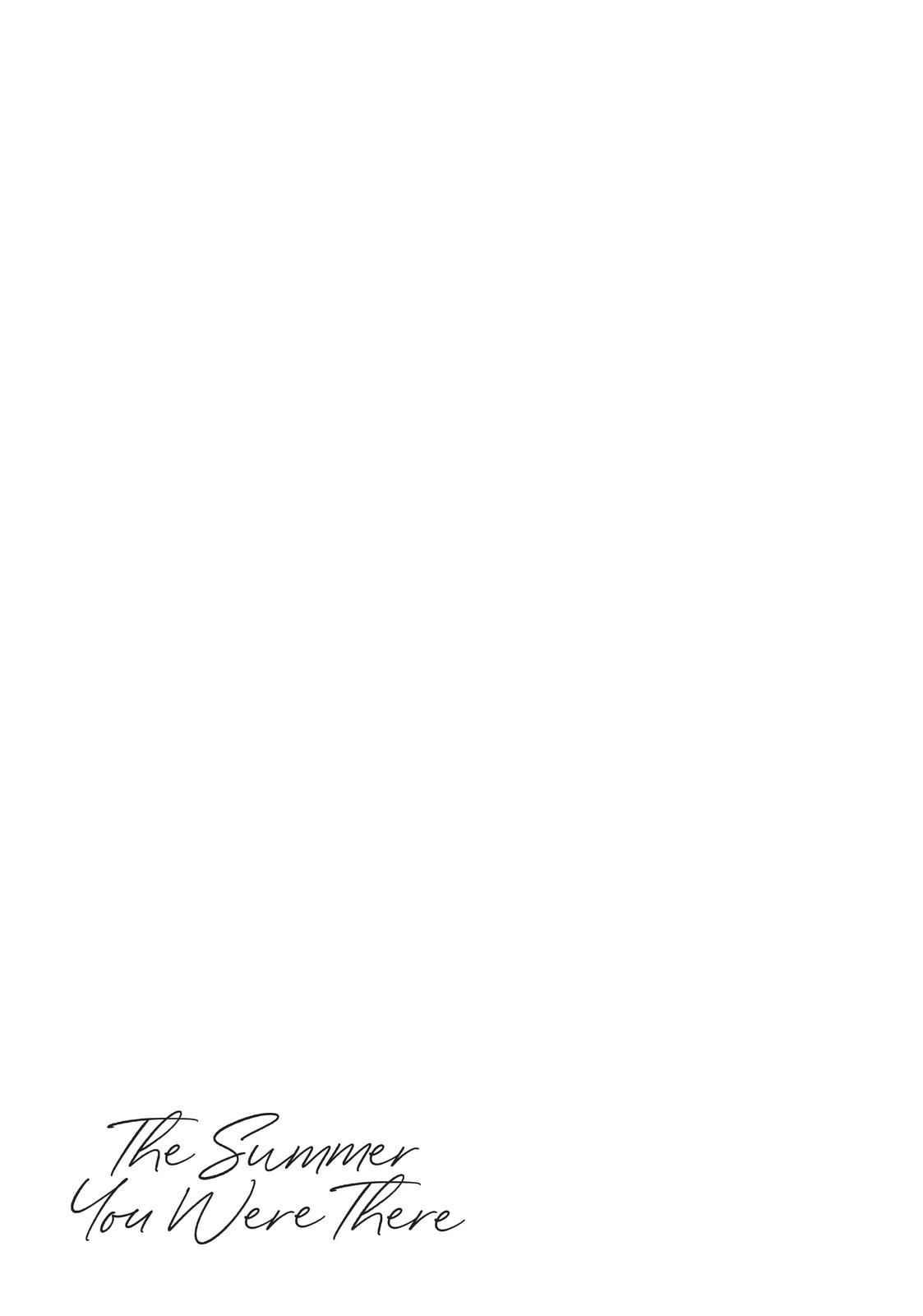 The Summer You Were There Chapter 5.5 - Page 8