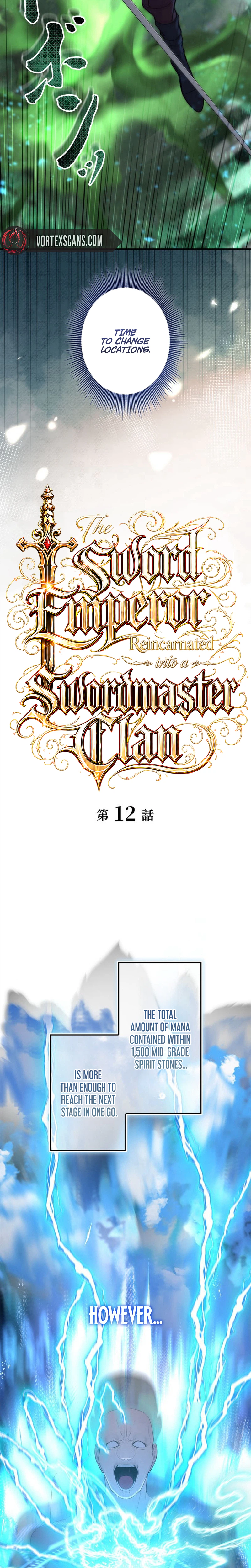 The Sword Emperor Reincarnated into a Swordmaster Clan Chapter 12 - Page 9