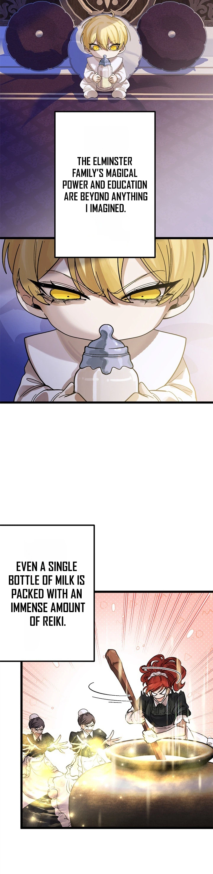 The Sword Saint Reincarnated Into A Noble Mage Family Chapter 2 - Page 15