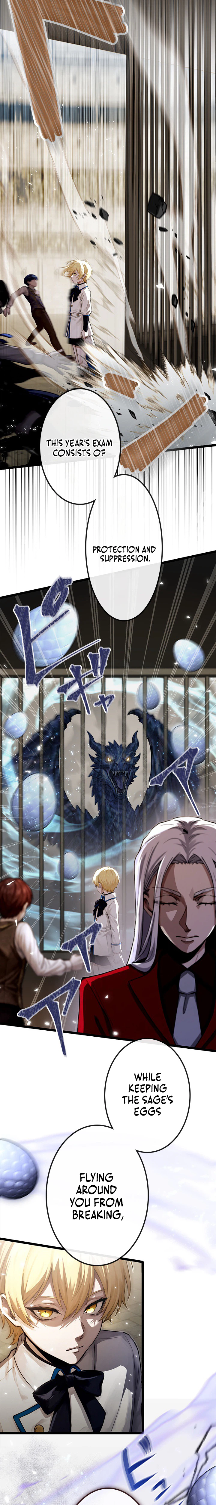 The Sword Saint Reincarnated Into A Noble Mage Family Chapter 4 - Page 3