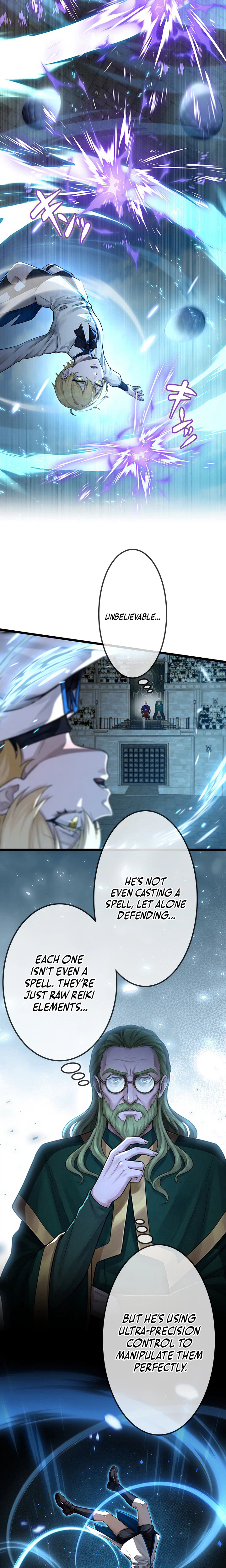 The Sword Saint Reincarnated Into A Noble Mage Family Chapter 4 - Page 24