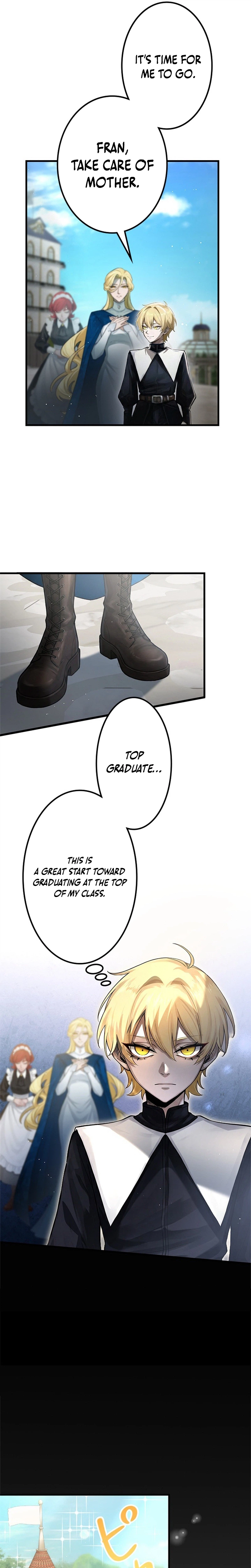 The Sword Saint Reincarnated Into A Noble Mage Family Chapter 5 - Page 10