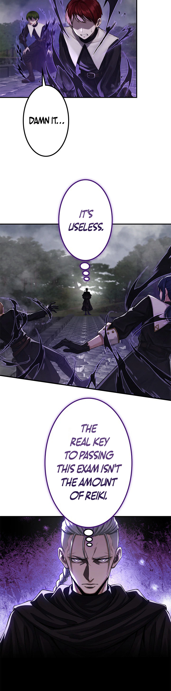 The Sword Saint Reincarnated Into A Noble Mage Family Chapter 8 - Page 3