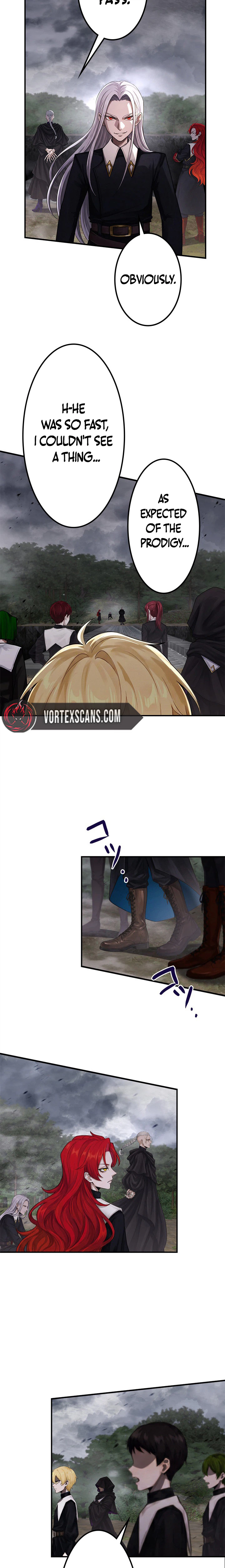 The Sword Saint Reincarnated Into A Noble Mage Family Chapter 8 - Page 17